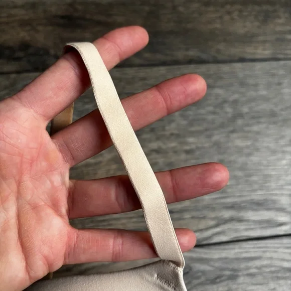 Soma Enbliss Wireless Comfort T Shirt Bra Pale Sand Beige Sz 34C - Picture 3 of 11